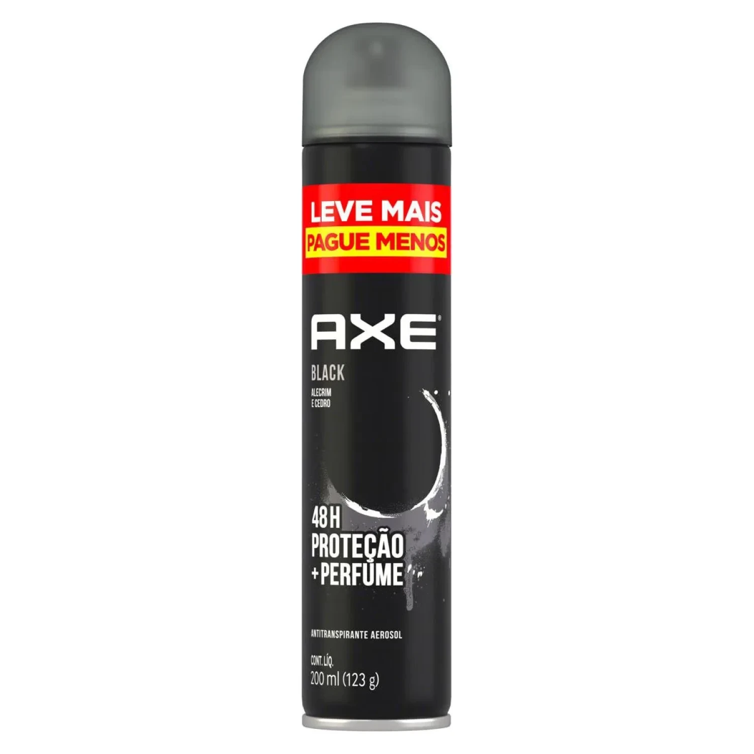 Desodorante Aerossol Axe Black 200ml (1/1)