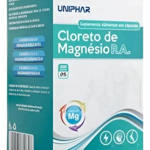 Uniphar Cloreto de Magnésio 500mg 60 Cápsulas