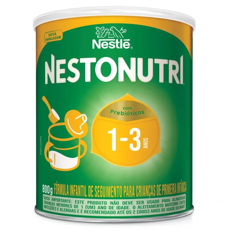 Composto Lácteo Nestonutri 1 a 3 anos 800g