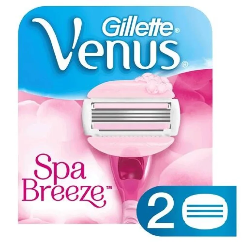 Carga Gillette Venus Spa Breeze, com 2 unidades