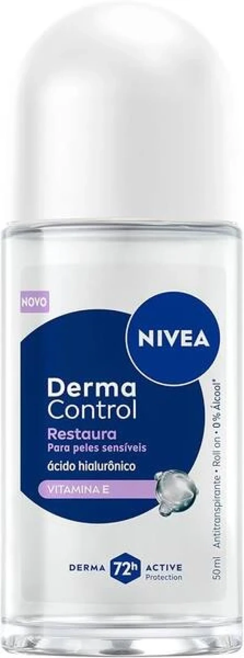 Desodorante Roll-on Nivea Derma Control Restaura 50ml