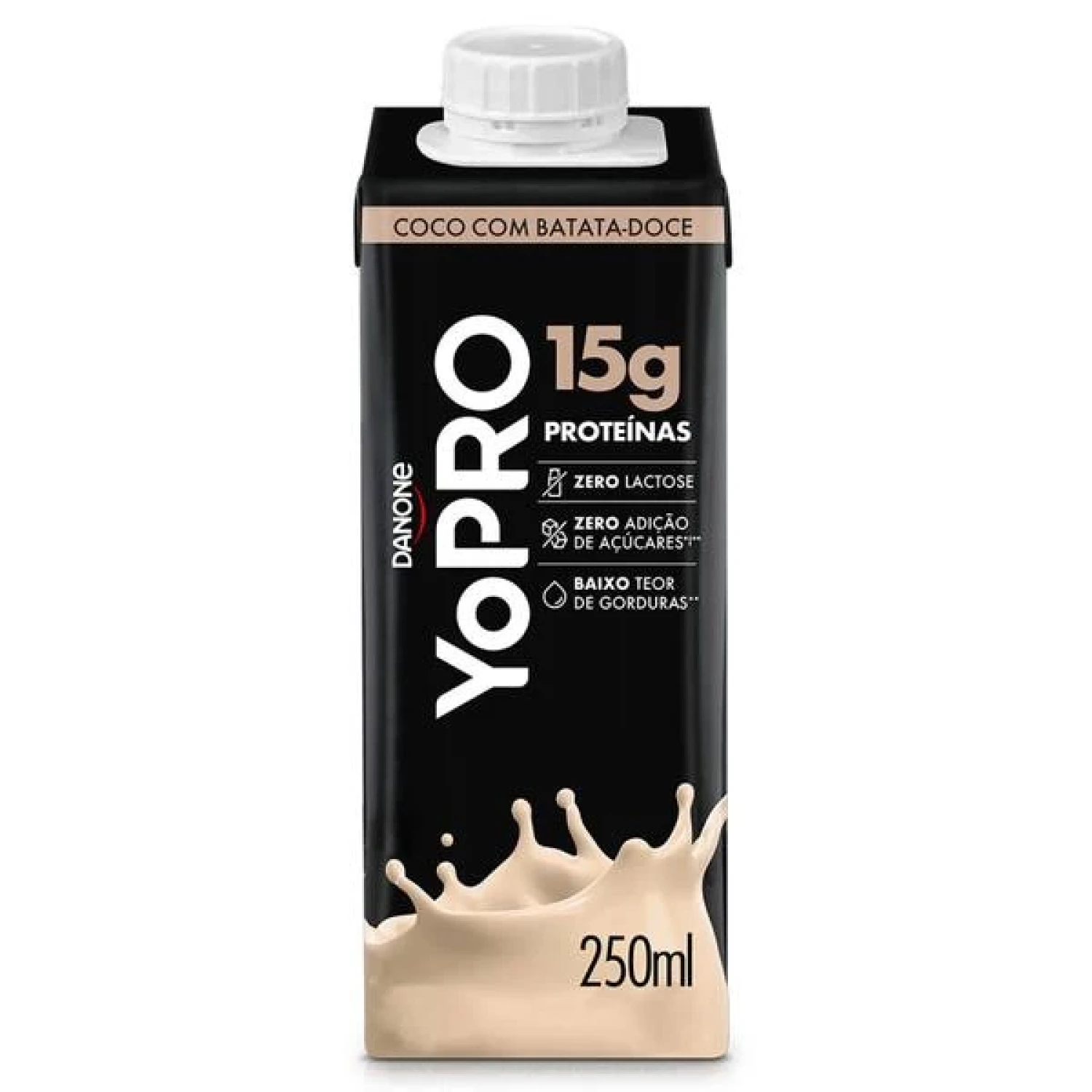 YoPRO High Protein Bebida Láctea Batata Doce 250ml (1/1)