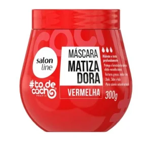 Máscara Matizadora Salon Line Vermelha 300g