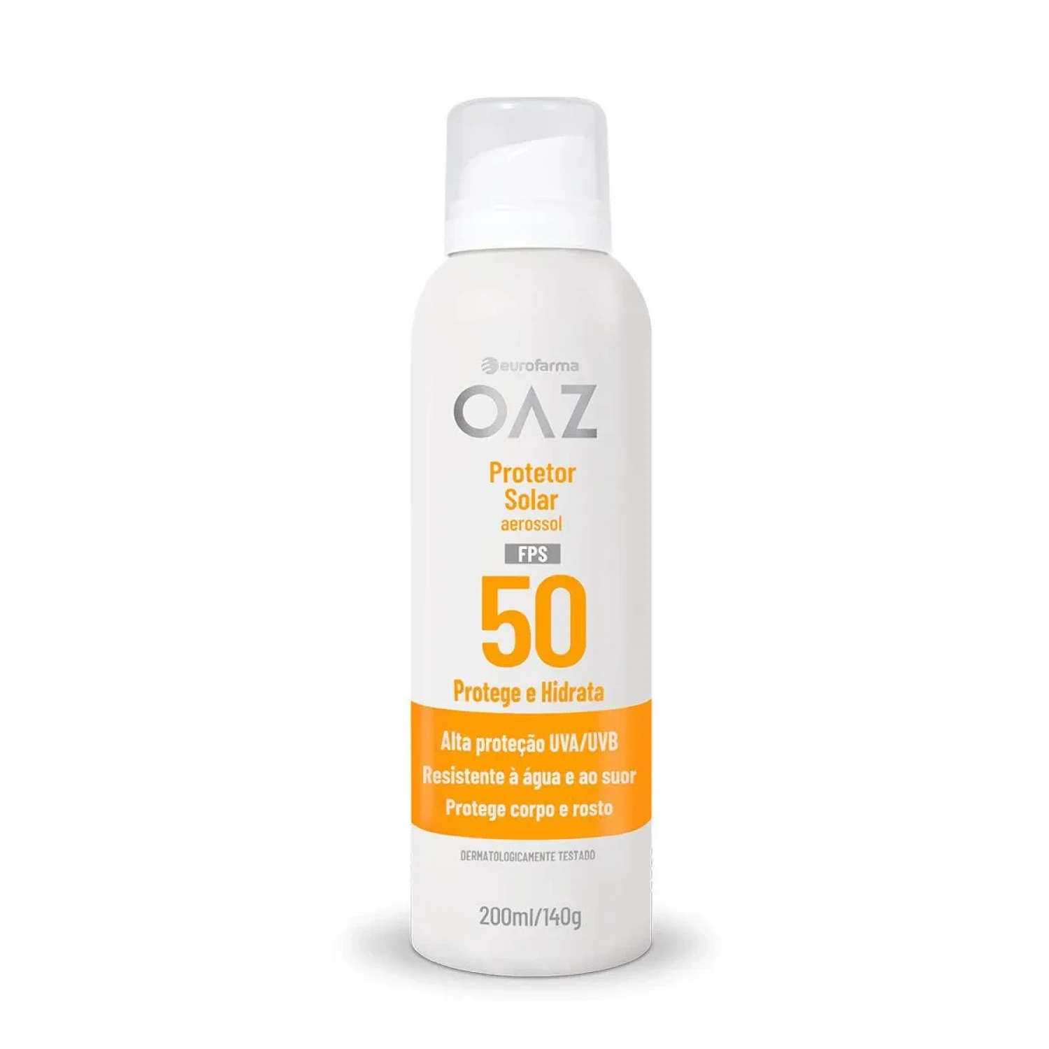 Protetor Solar Aerossol Oaz FPS 50 200ml (1/1)