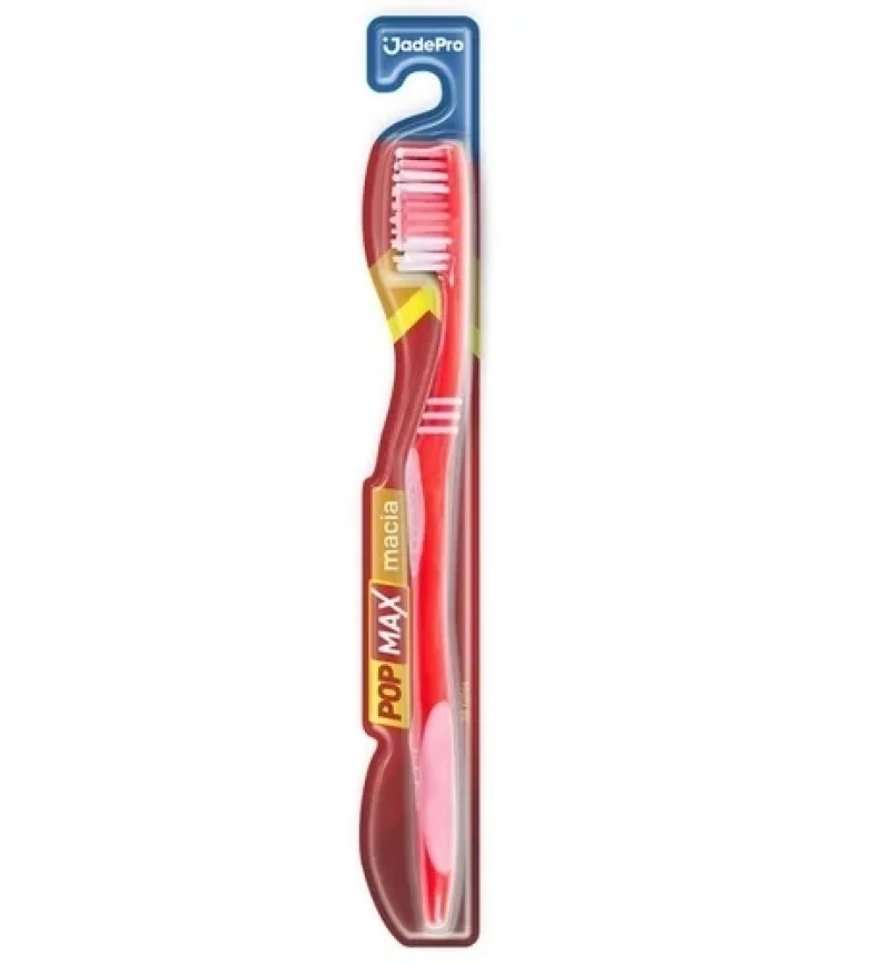 Escova Dental Macia Jadefrog Pop Max, com 1 unidade