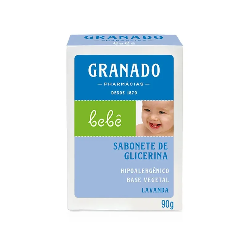Sabonete de Glicerina Granado Bebê Lavanda 90g