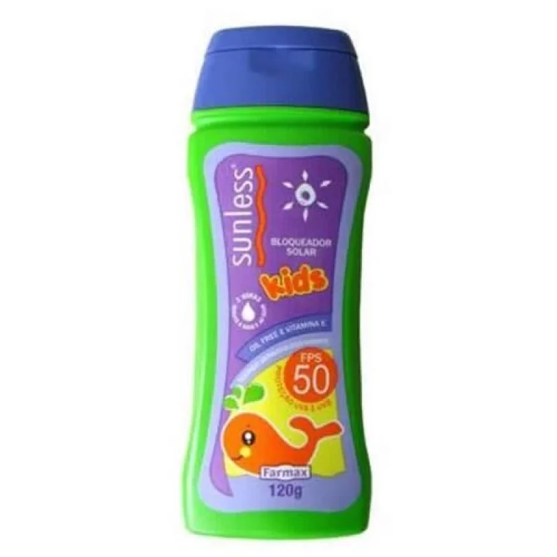 Sunless Kids Protetor Solar Loção FPS 50 120g