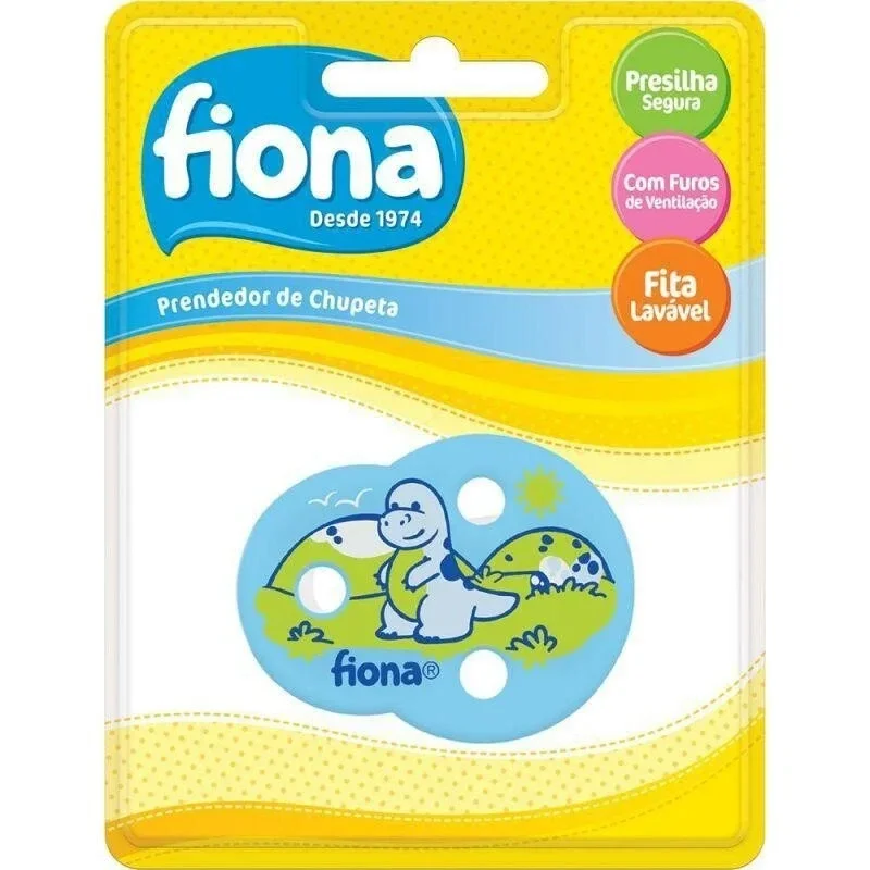 Prendedor de Chupeta Fiona Azul