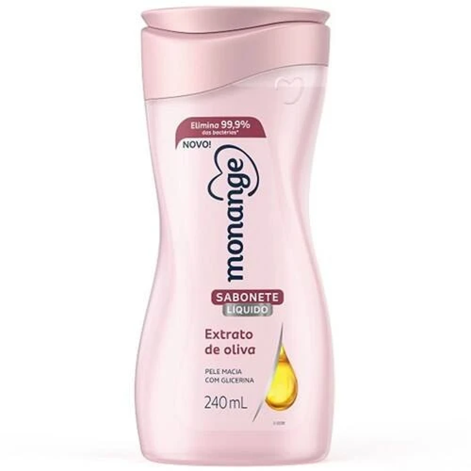 Sabonete Líquido Monange Extrato de Oliva 240ml (1/1)