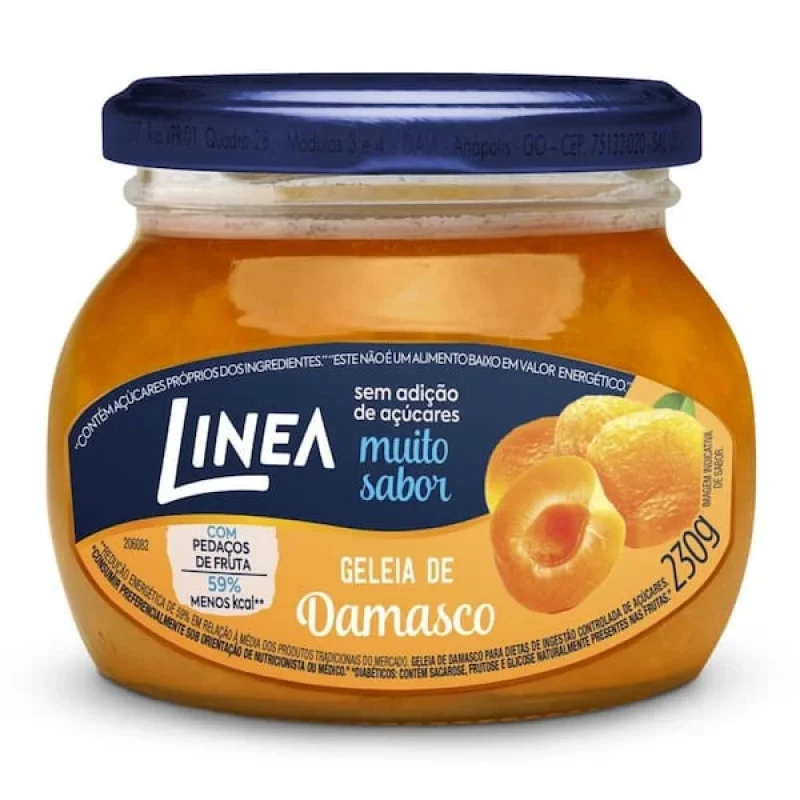 Geleia de Damasco Linea sem Adição de Açúcar 230g