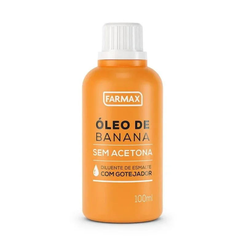 Óleo de Banana Farmax sem Acetona 100ml