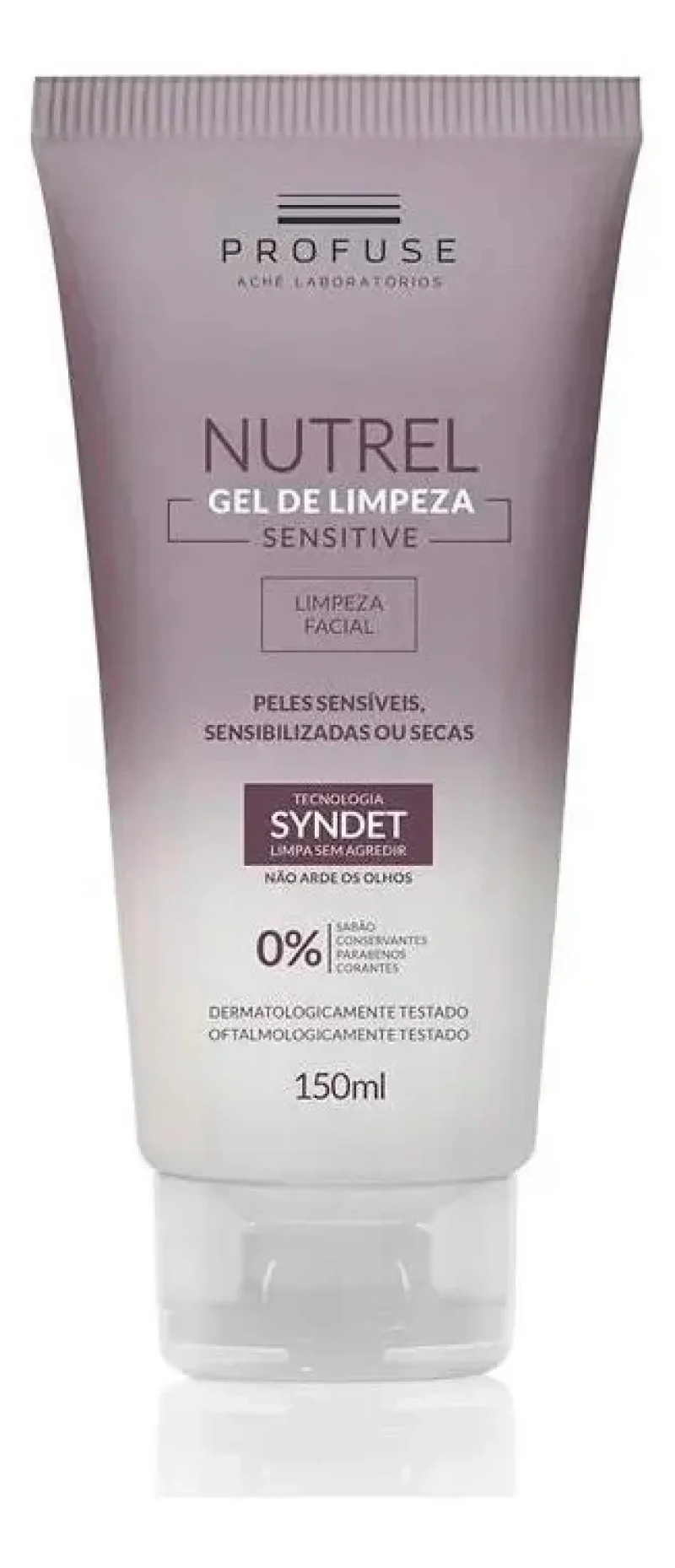 Gel de Limpeza Facial Profuse Nutrel Sensitive 150mL