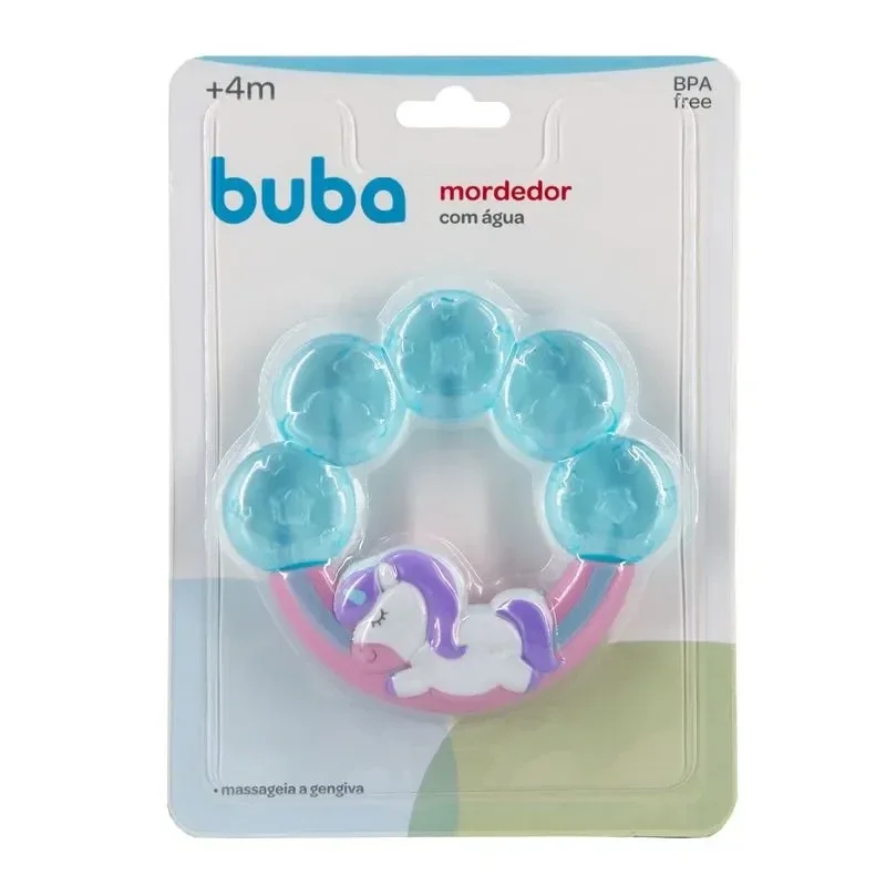 Mordedor com Água Buba Zoo Unicórnio