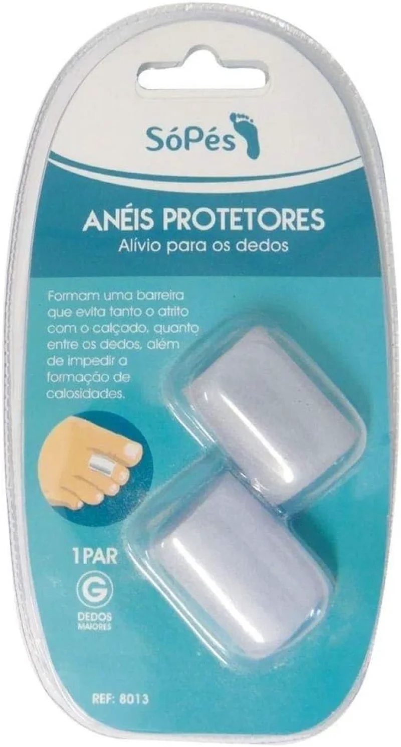 Anéis Protetores em Gel Só Pés G, 1 par