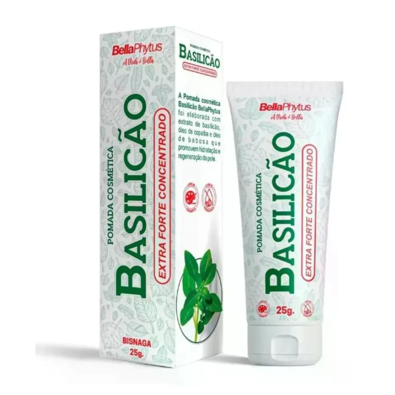 Basilicão Pomada 25G Bellaphytus (1/1)