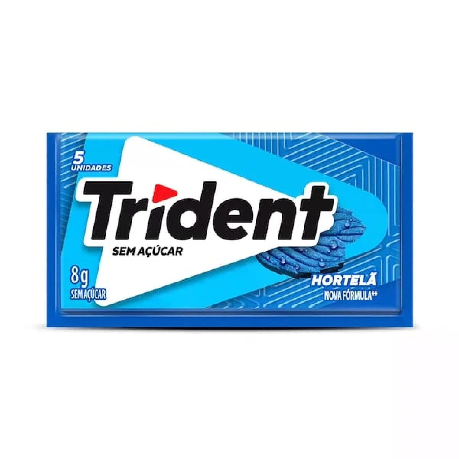 Trident Goma de Mascar Hortelã e Menta 5 Unidades (1/1)