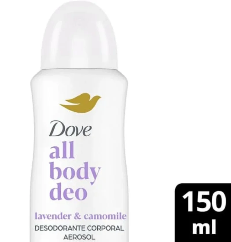 Dove Desodorante Aerosol 0% Alumínio Lavanda & Camomila 86g