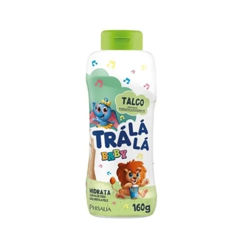 Talco Trá Lá Lá Baby Hidrata 160g