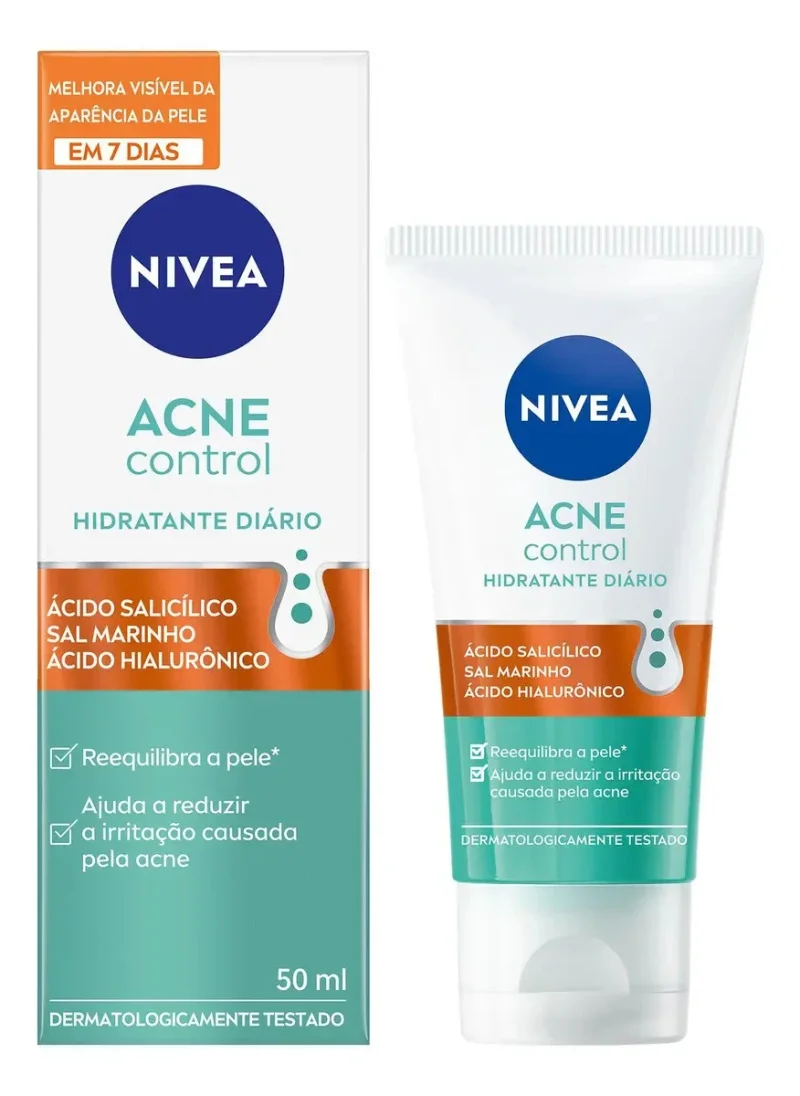 Hidratante Facial Diário Nivea Acne Control 50mL