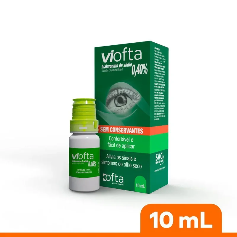 ViOfta 0,40% Solução Oftálmica 10ml