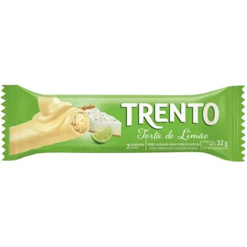 Chocolate Trento Wafer Torta de Limão 29g