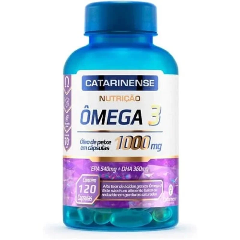 Ômega 3 Catarinense 1000mg - 120 cápsulas