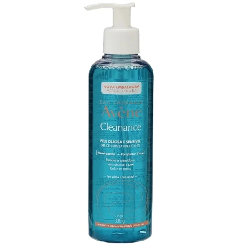 Avène Cleanance Gel para Limpeza Facial 300g