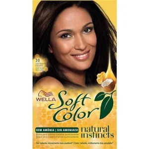 Wella Soft Color Tintura sem Amônia nº 30 Castanho Escuro 1 Unidade