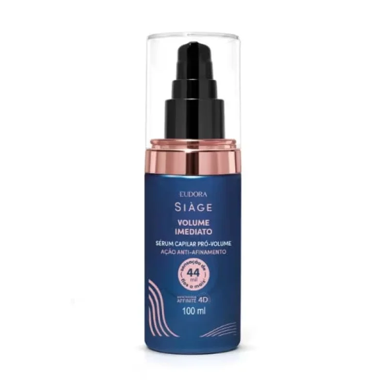 Sérum Capilar Eudora Siàge Volume Imediato 100ml