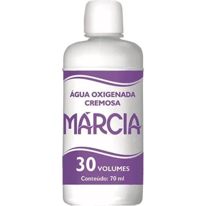 Água Oxigenada 30 Volumes Cremosa Márcia 70ml
