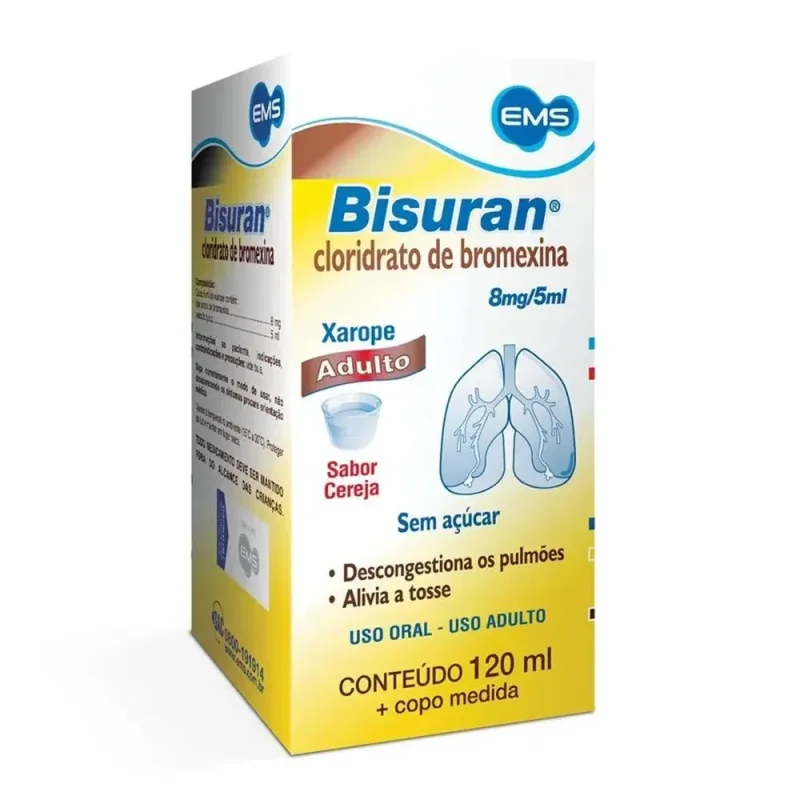 Bisuran 1,6mg/mL Xarope 120mL
