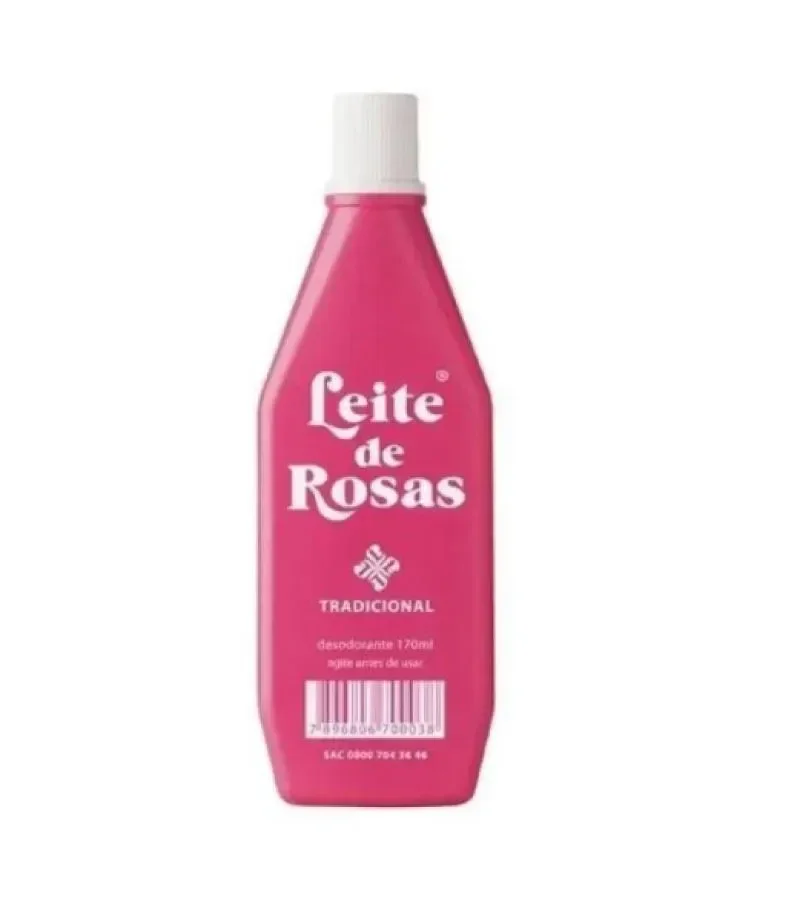Leite de Rosas Tradicional 170ml