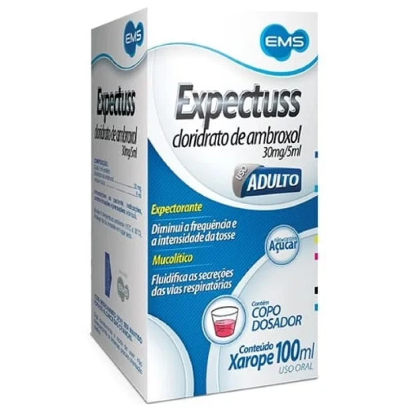Ambroxol 30mg/5mL Xarope 100mL - Expectuss