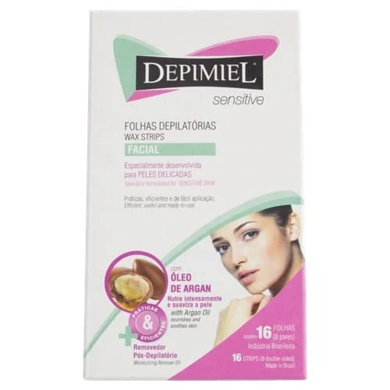 DEPI DEPIMIEL FACIAL - c/16 folhas extrato argan (1/1)