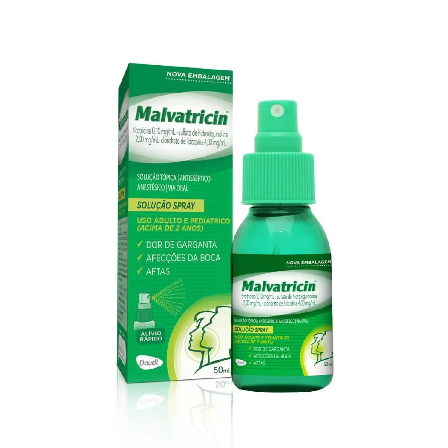 Spray Bucal Malvatricin 50ml (1/1)