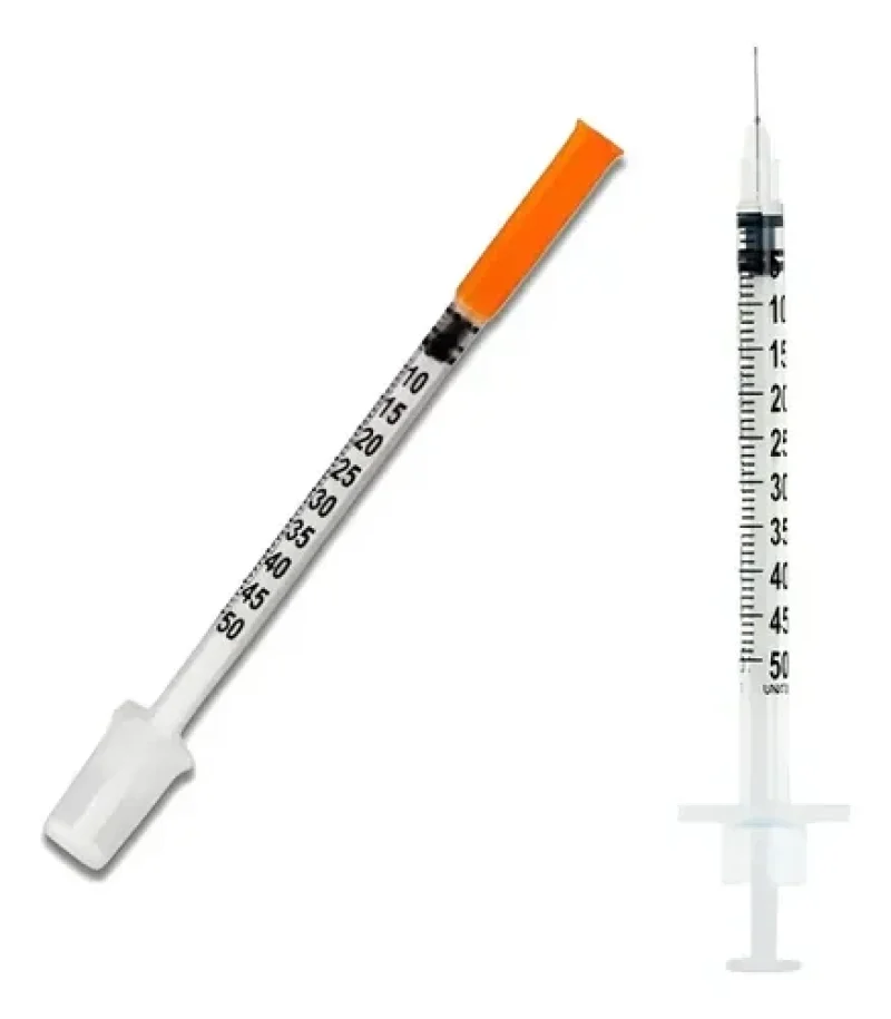 Seringa para Insulina Uniqmed 50UI Agulha 8mm 30G, com 1 unidade