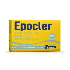 Epocler Solução Oral com 12 Flaconetes de 10ml