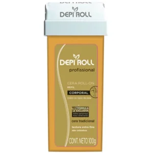 Refil Cera Depilatória DepiRoll tradicional com 100g