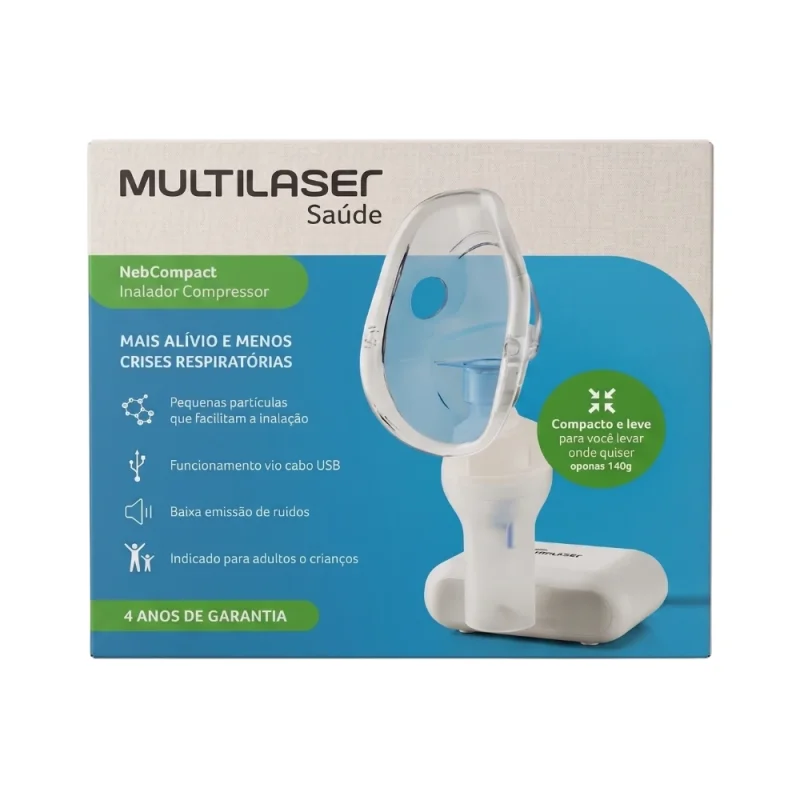 Nebulizador Multilaser Neb Compact