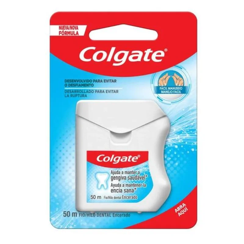 Fio Dental Colgate Total Encerado 50m