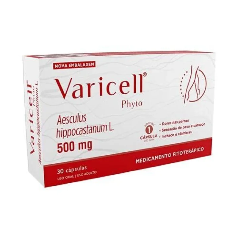 Varicell Phyto 500mg Cápsulas Duras 30 Unidades