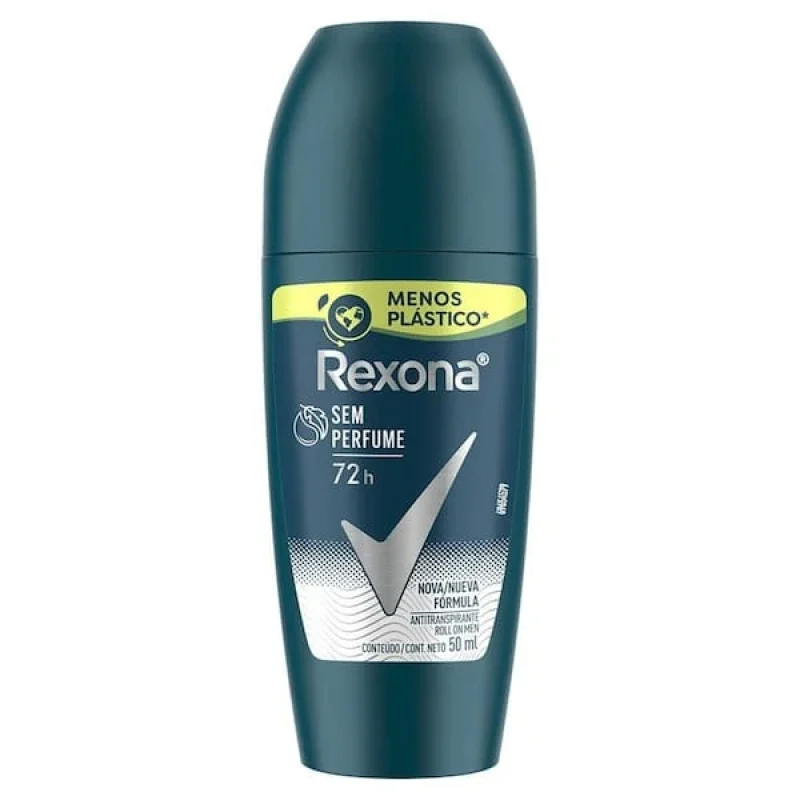 Desodorante Roll-on Rexona Men Sem Perfume 50ml