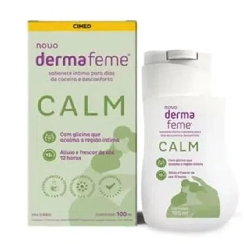 Dermafeme Sabonete Íntimo Calm 100mL
