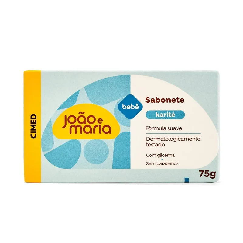 Sabonete João e Maria Bebê Karité 75g