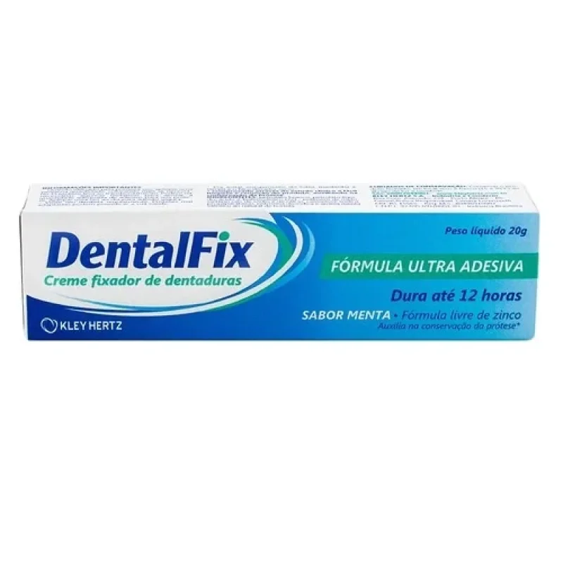 Creme Fixador de Dentadura DentalFix Menta 20g