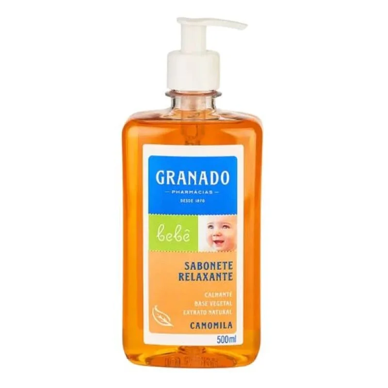 Granado Bebê Relaxante Sabonete Líquido de Glicerina Camomila 500ml