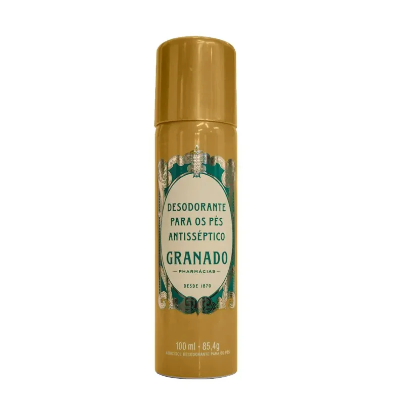 Desodorante Aerossol para os Pés Granado Antisséptico 100ml