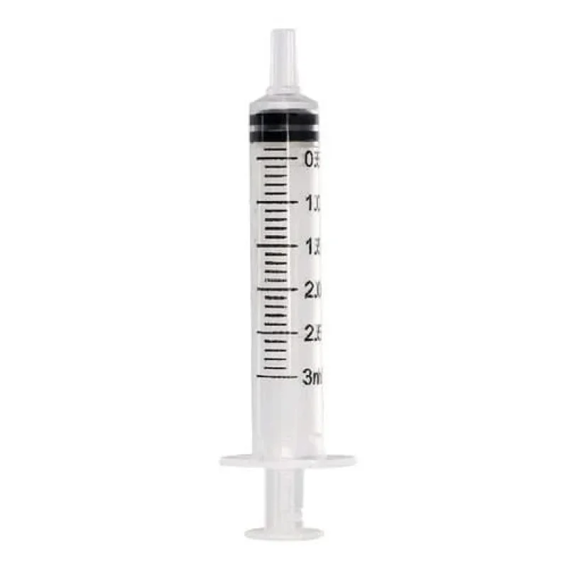 BD Seringa Luer Lock Sem Agulha 3mL 1 Unidade