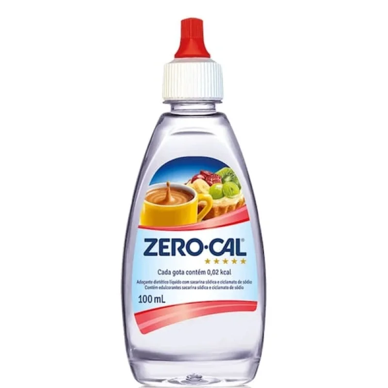 Adoçante Zero Cal Sacarina 100ml