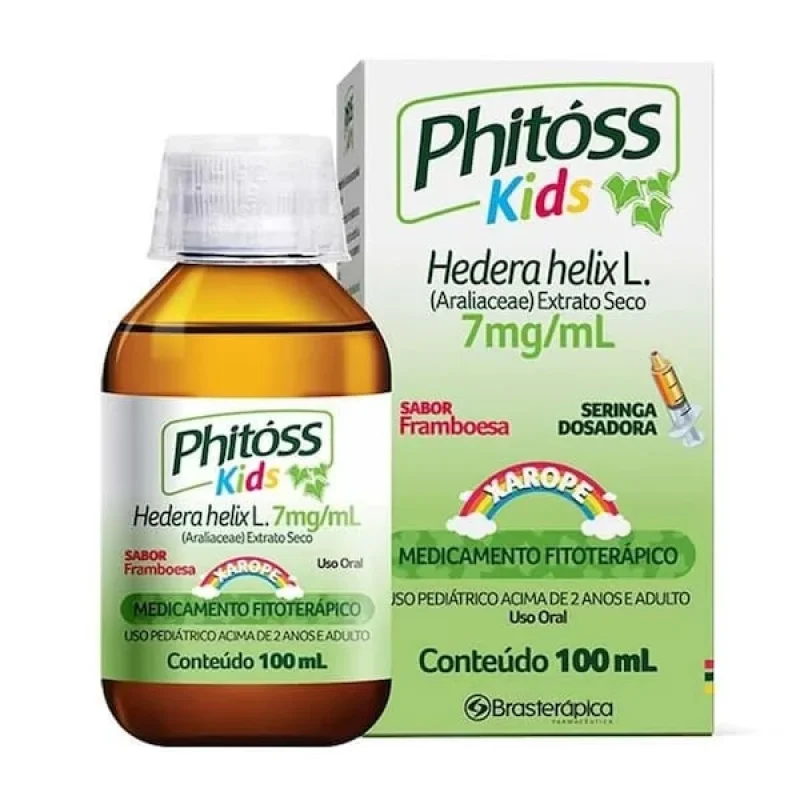 Hedera Helix 7mg/mL Xarope 100ml - Phitóss